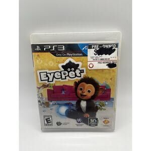 EyePet (Sony PlayStation 3, 2010) Video Game Ps3 Complete with Manual Tested